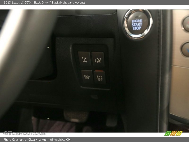 Black Onyx / Black/Mahogany Accents 2013 Lexus LX 570
