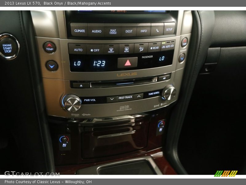 Black Onyx / Black/Mahogany Accents 2013 Lexus LX 570