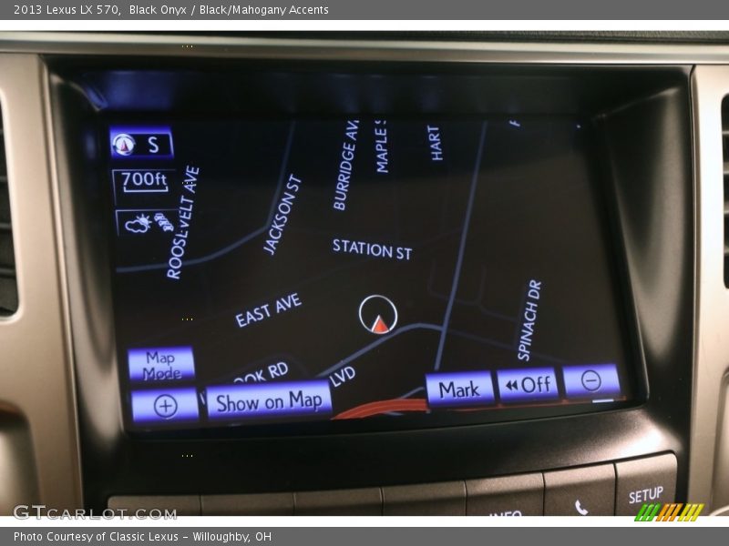 Black Onyx / Black/Mahogany Accents 2013 Lexus LX 570