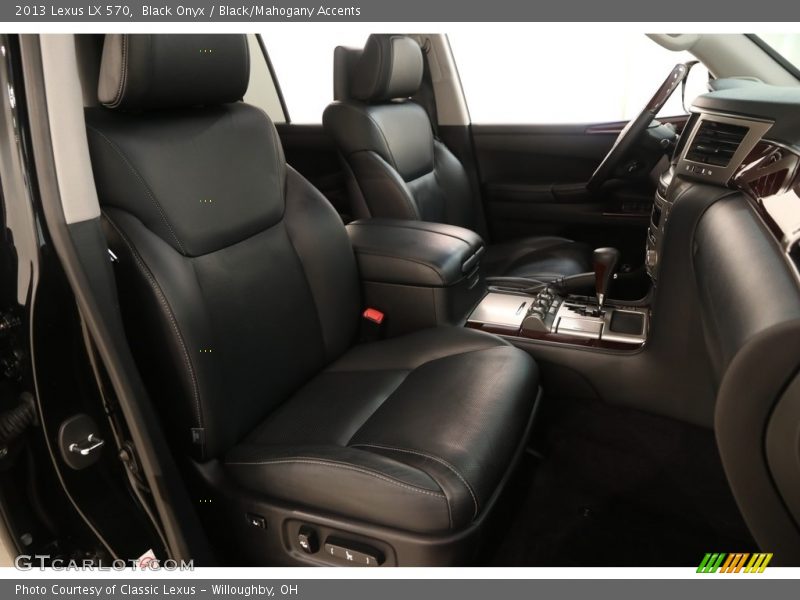 Black Onyx / Black/Mahogany Accents 2013 Lexus LX 570
