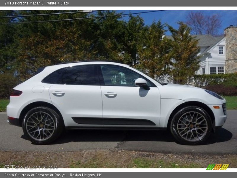 White / Black 2018 Porsche Macan S