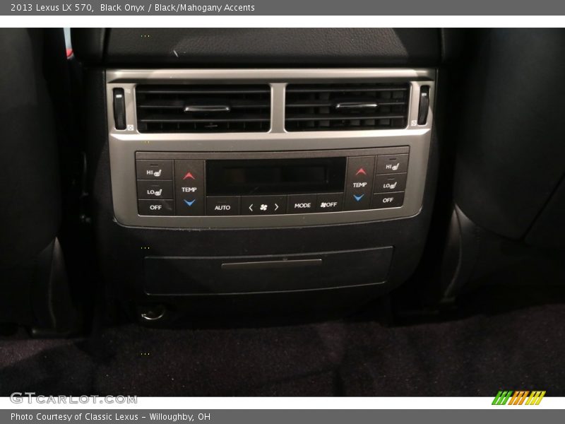 Black Onyx / Black/Mahogany Accents 2013 Lexus LX 570