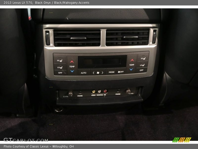 Black Onyx / Black/Mahogany Accents 2013 Lexus LX 570
