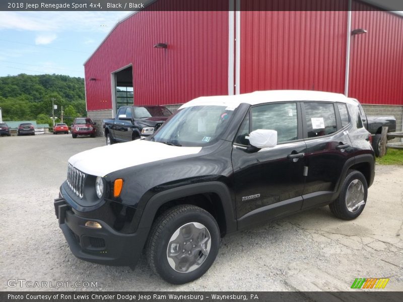 Black / Black 2018 Jeep Renegade Sport 4x4