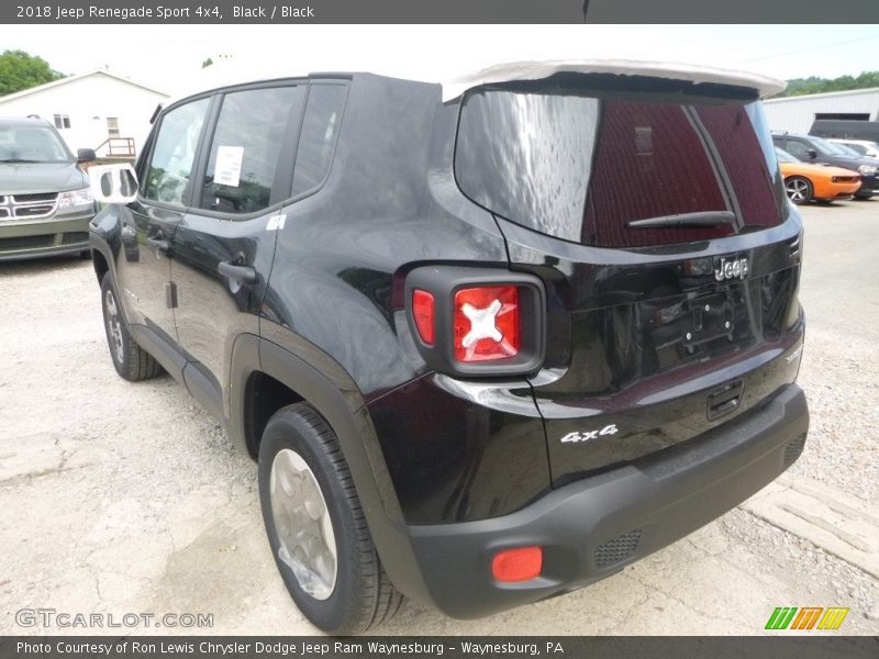 Black / Black 2018 Jeep Renegade Sport 4x4