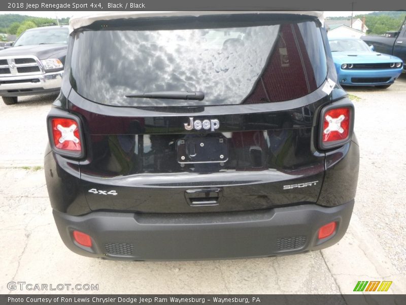 Black / Black 2018 Jeep Renegade Sport 4x4