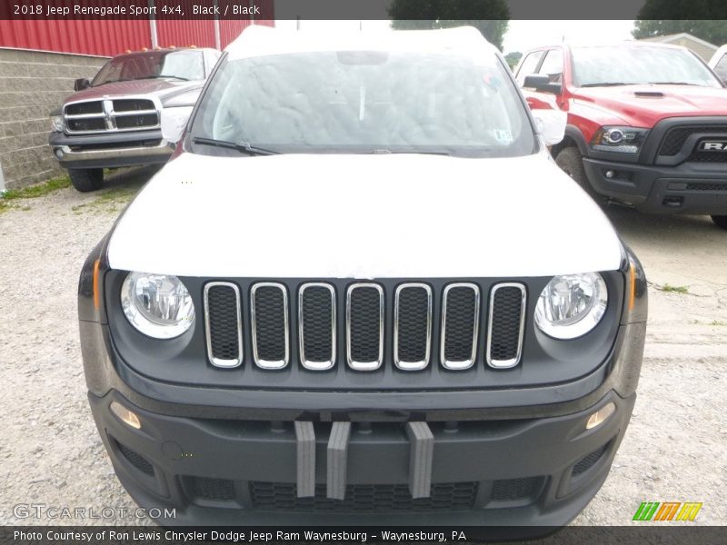 Black / Black 2018 Jeep Renegade Sport 4x4