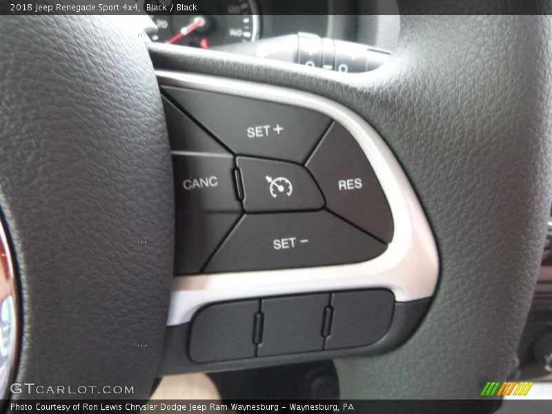 Black / Black 2018 Jeep Renegade Sport 4x4