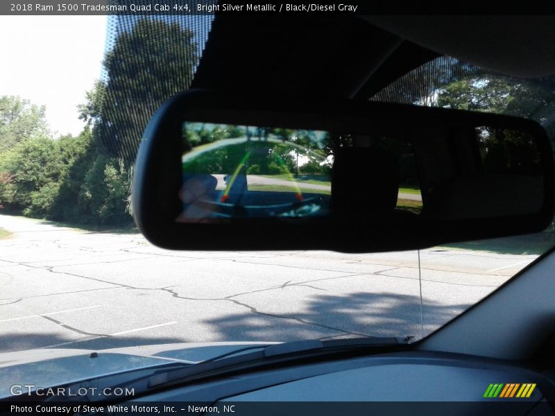 Bright Silver Metallic / Black/Diesel Gray 2018 Ram 1500 Tradesman Quad Cab 4x4