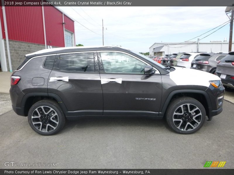 Granite Crystal Metallic / Black/Ski Gray 2018 Jeep Compass Limited 4x4