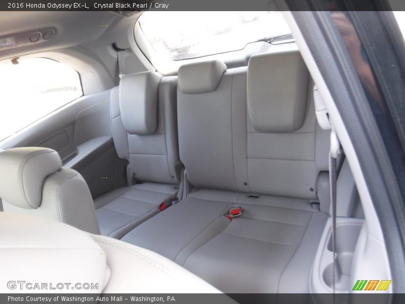 Crystal Black Pearl / Gray 2016 Honda Odyssey EX-L