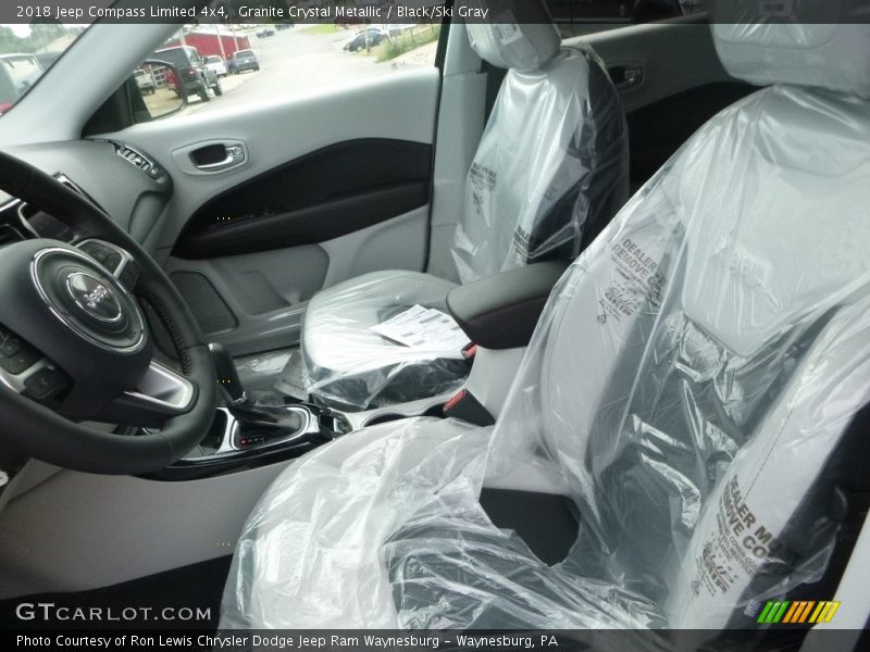 Granite Crystal Metallic / Black/Ski Gray 2018 Jeep Compass Limited 4x4