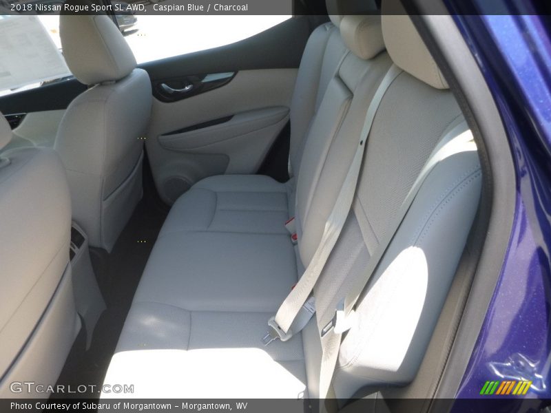 Caspian Blue / Charcoal 2018 Nissan Rogue Sport SL AWD