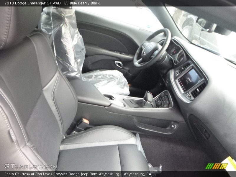B5 Blue Pearl / Black 2018 Dodge Challenger GT AWD