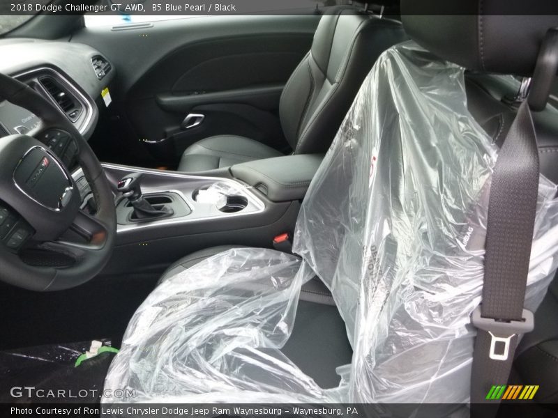 B5 Blue Pearl / Black 2018 Dodge Challenger GT AWD