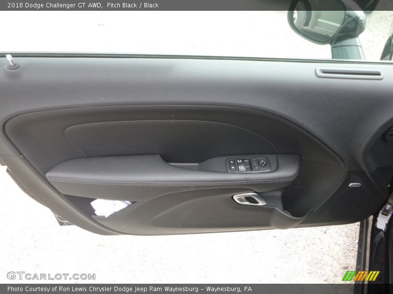 Pitch Black / Black 2018 Dodge Challenger GT AWD