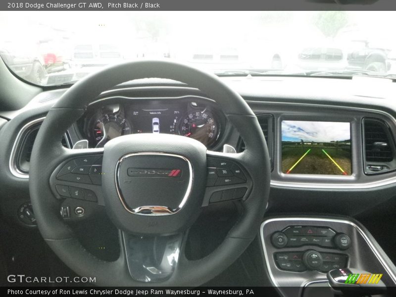 Pitch Black / Black 2018 Dodge Challenger GT AWD