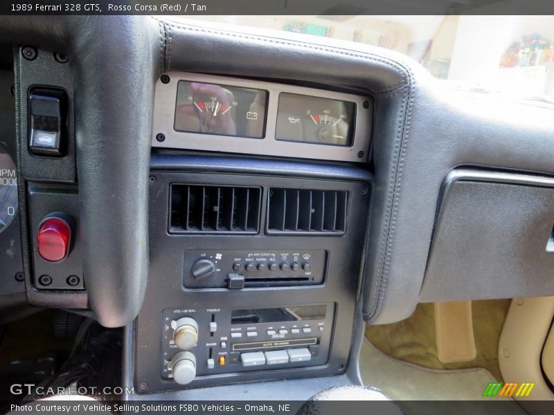 Controls of 1989 328 GTS