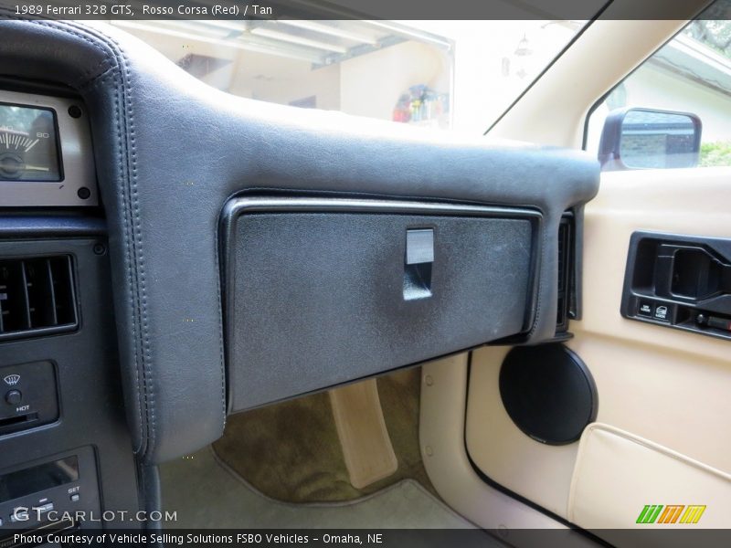 Rosso Corsa (Red) / Tan 1989 Ferrari 328 GTS