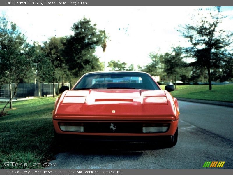 Rosso Corsa (Red) / Tan 1989 Ferrari 328 GTS