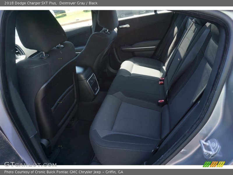 Destroyer Gray / Black 2018 Dodge Charger SXT Plus