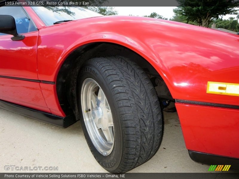 Rosso Corsa (Red) / Tan 1989 Ferrari 328 GTS