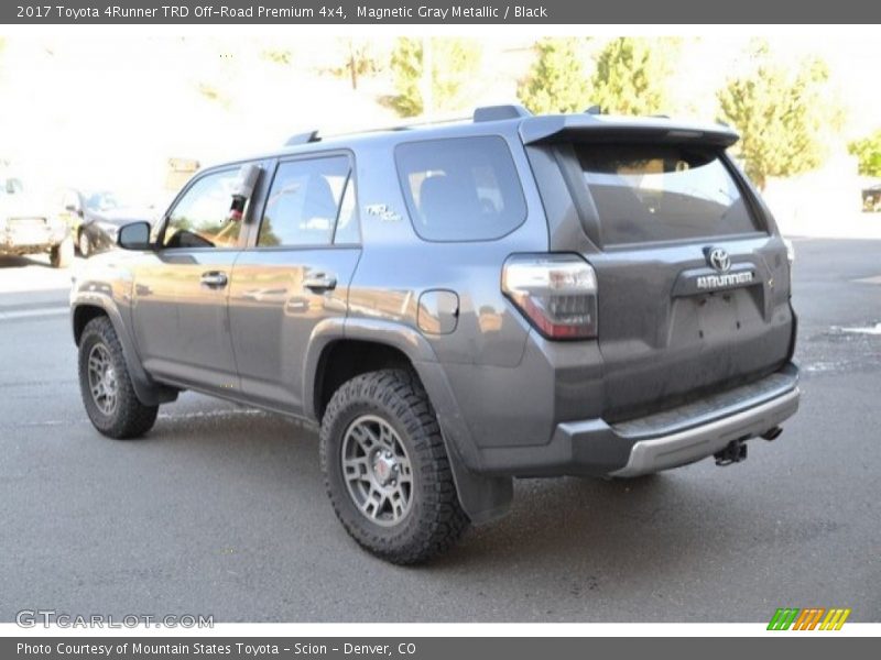 Magnetic Gray Metallic / Black 2017 Toyota 4Runner TRD Off-Road Premium 4x4