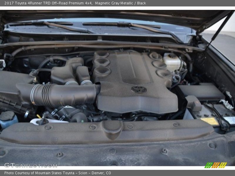 Magnetic Gray Metallic / Black 2017 Toyota 4Runner TRD Off-Road Premium 4x4