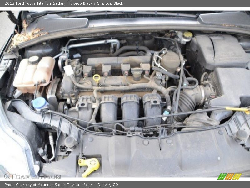 Tuxedo Black / Charcoal Black 2013 Ford Focus Titanium Sedan