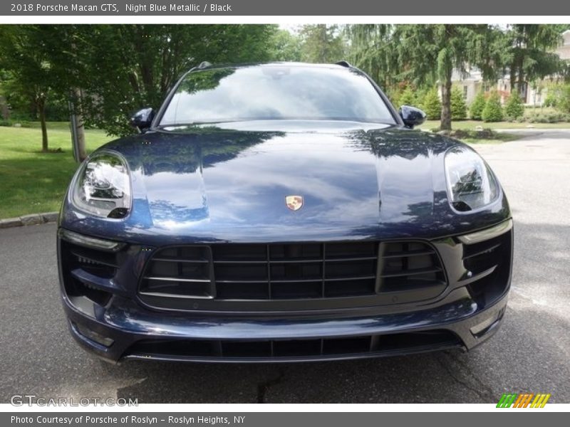 Night Blue Metallic / Black 2018 Porsche Macan GTS