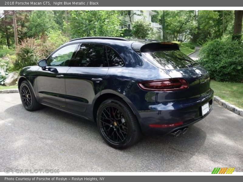 Night Blue Metallic / Black 2018 Porsche Macan GTS