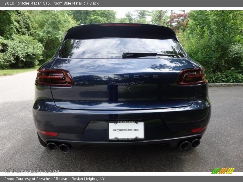 Night Blue Metallic / Black 2018 Porsche Macan GTS