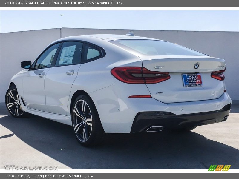 Alpine White / Black 2018 BMW 6 Series 640i xDrive Gran Turismo