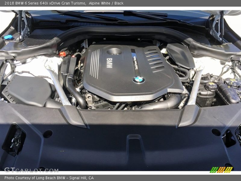 Alpine White / Black 2018 BMW 6 Series 640i xDrive Gran Turismo