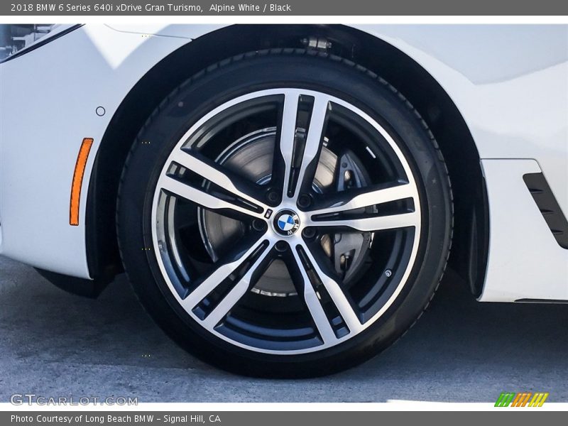 Alpine White / Black 2018 BMW 6 Series 640i xDrive Gran Turismo