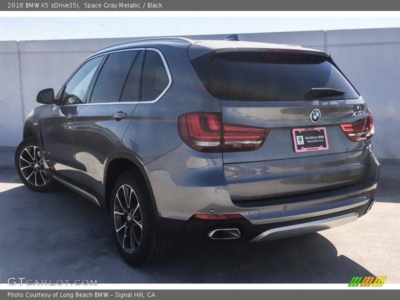 Space Gray Metallic / Black 2018 BMW X5 sDrive35i