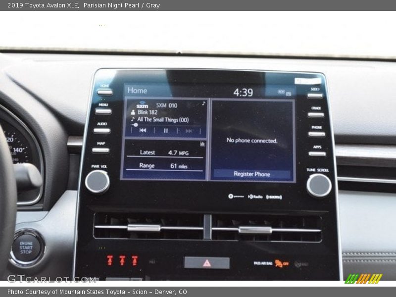 Parisian Night Pearl / Gray 2019 Toyota Avalon XLE