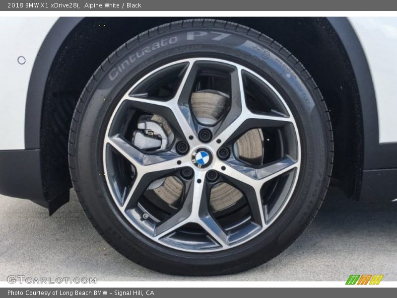 Alpine White / Black 2018 BMW X1 xDrive28i