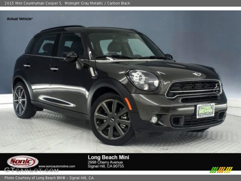 Midnight Gray Metallic / Carbon Black 2015 Mini Countryman Cooper S