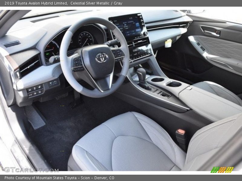 Celestial Silver Metallic / Gray 2019 Toyota Avalon Hybrid Limited