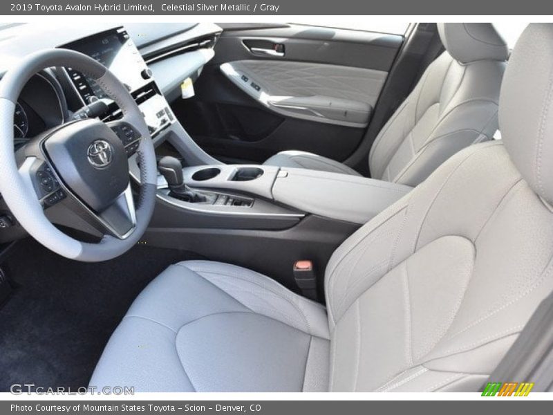 Celestial Silver Metallic / Gray 2019 Toyota Avalon Hybrid Limited