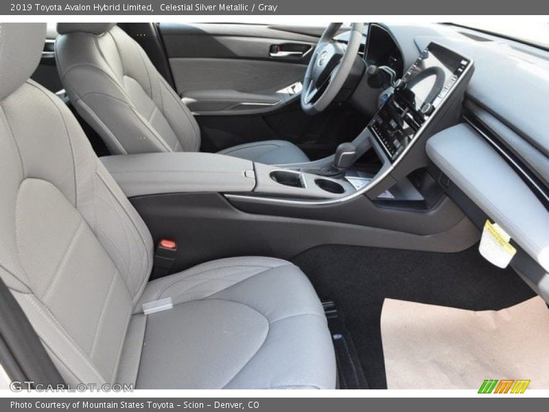 Celestial Silver Metallic / Gray 2019 Toyota Avalon Hybrid Limited