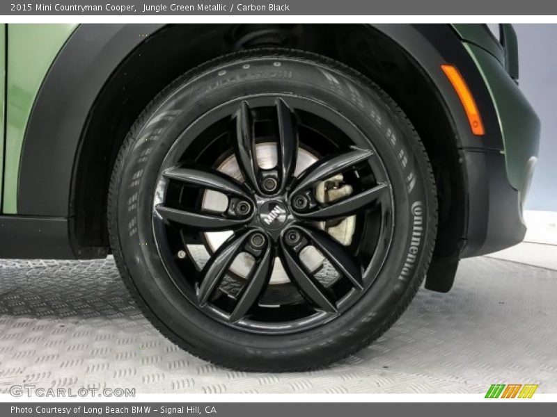 Jungle Green Metallic / Carbon Black 2015 Mini Countryman Cooper