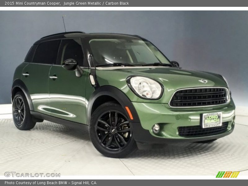 Jungle Green Metallic / Carbon Black 2015 Mini Countryman Cooper