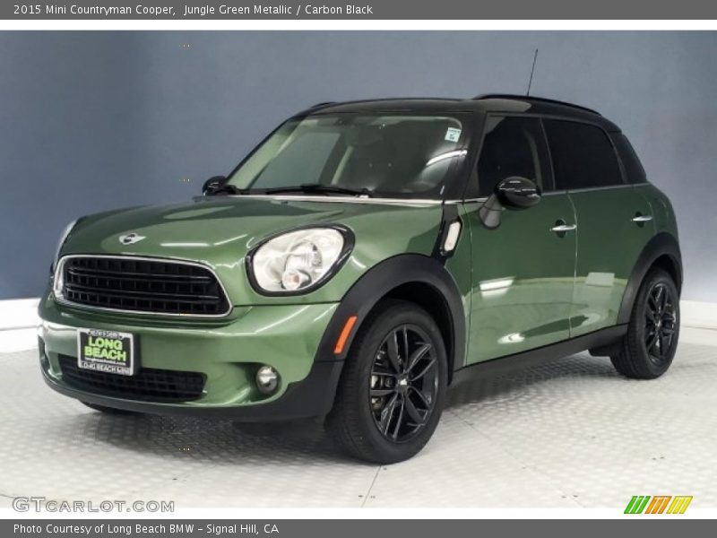 Jungle Green Metallic / Carbon Black 2015 Mini Countryman Cooper