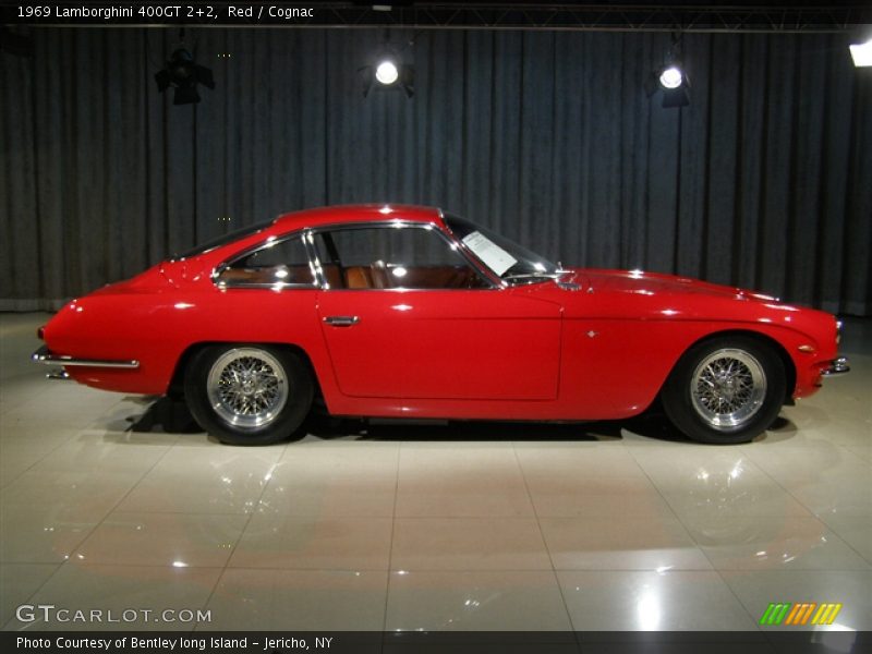 Red / Cognac 1969 Lamborghini 400GT 2+2
