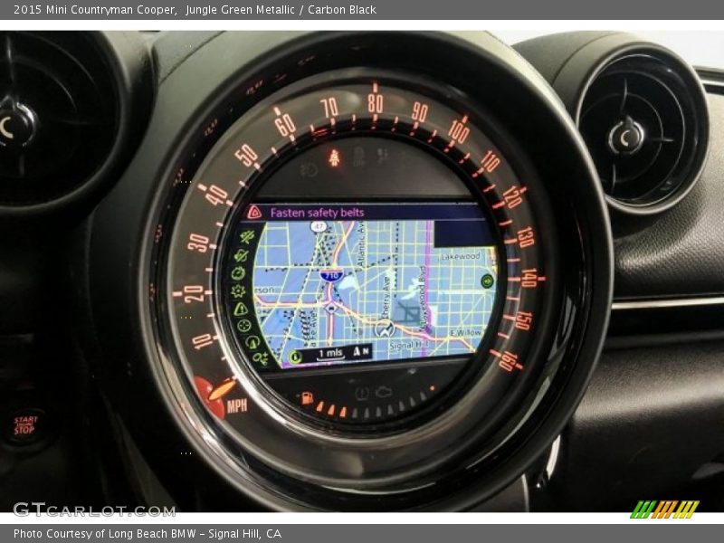 Jungle Green Metallic / Carbon Black 2015 Mini Countryman Cooper