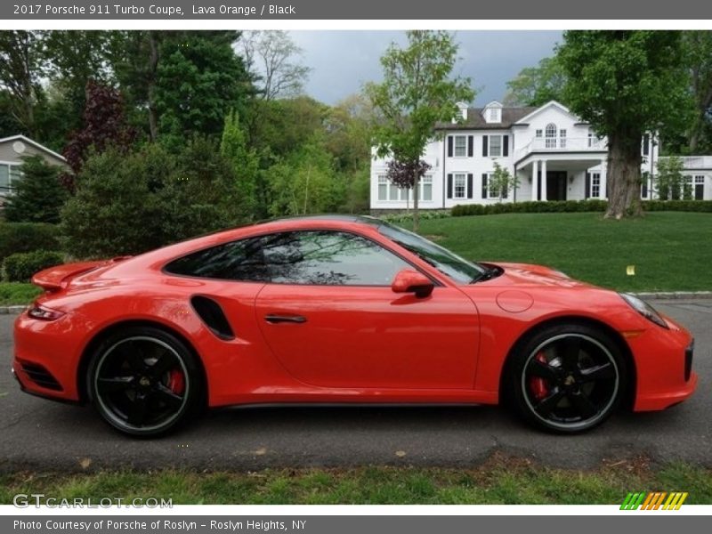  2017 911 Turbo Coupe Lava Orange