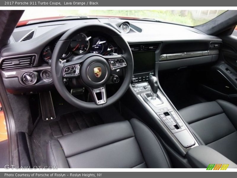 Front Seat of 2017 911 Turbo Coupe