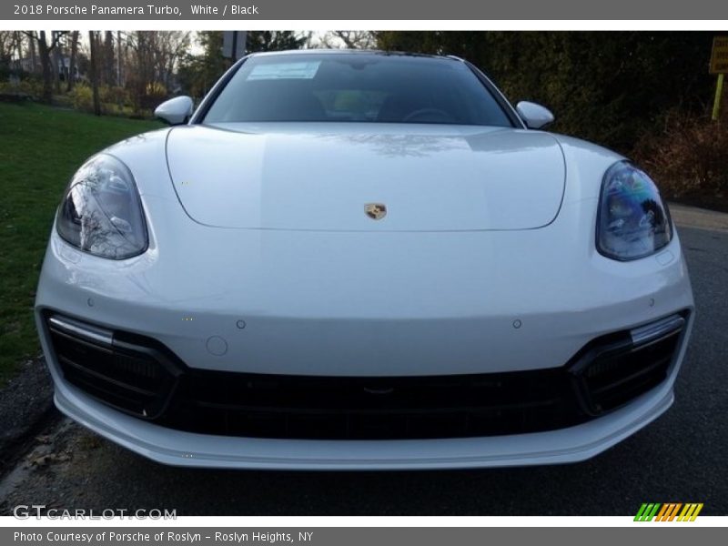 White / Black 2018 Porsche Panamera Turbo